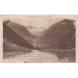 Carte postale - Luchon - Vallée et torrent du lys