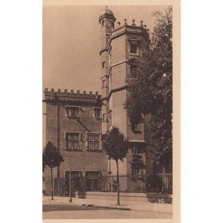 Carte postale - Hotel Dahus, dit hotel de Roquettes et tour de Tournoer, 9 rue Ozenne