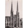 Carte postale - Bordeaux - Les flèches de la cathédrale St-André