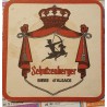 Sous bock de bière - Schutzenberger - bière d'Alsace - La spéciale Jubilator