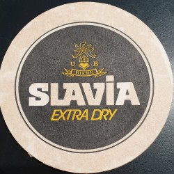 Sous bock de bière - Slavia Extra Dry