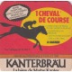 Sous bock de bière - Kanterbrau, la bière de maitre Kanter - 1 cheval de course - 9 X 9 cm