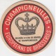 Sous bock de bière - Champigneulles - Européenne des brasseries