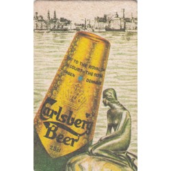 Sous bock de bière - Carlsberg beer