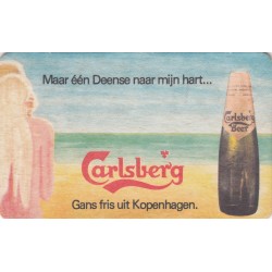 Sous bock de bière - Maar één Deense naar mijn hart ...Carlsberg Gans fris uit Kopenhagen
