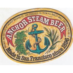 Sous bock de bière - Anchor Stram Beer - Made in San Francisco since 1896