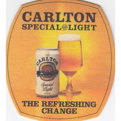 Sous bock de bière - Carlton Special Light