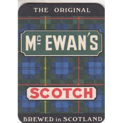 Sous bock de bière - The original Mc Ewan's Scotch - Brewed in Scotland