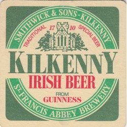 Sous bock de bière - Kilkenny Irish Beer from GUINNESS