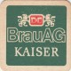 Sous bock de bière - Brau meister Ag / BrauAG Kaiser