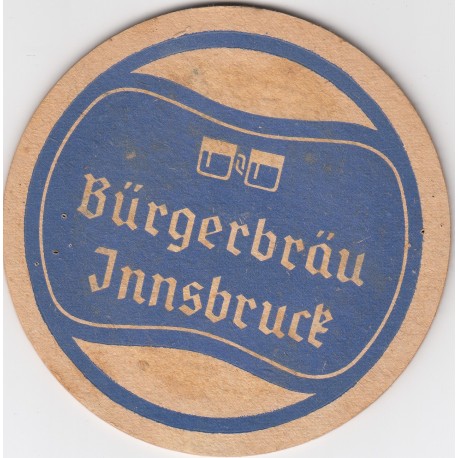 Sous bock de bière - Burgerbrau Innsbruck