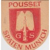 Sous bock de bière - Pousset Spaten Munich