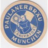 Sous bock de bière - Paulanerbrau - Munchen - Salvador