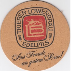Sous bock de bière - Trierer Lowenbrau - Edelpils