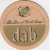 Sous bock de bière - DAB - The beer of world tame