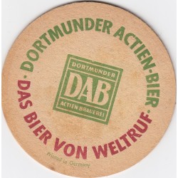 Sous bock de bière - DAB - Dortmunder Actien-Brauerei