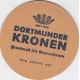 Sous bock de bière - Dortmunder KRONEN