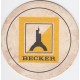 Sous bock de bière - Becker Pilsener