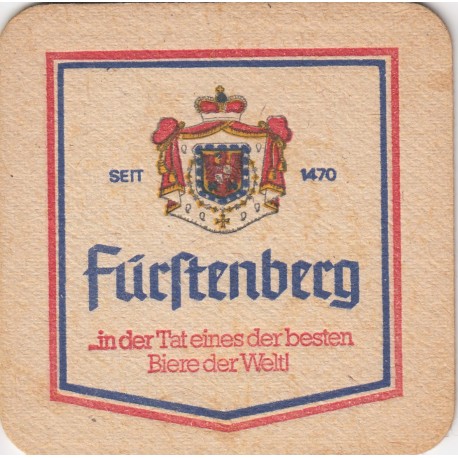 Sous bock de bière - Furstenberg