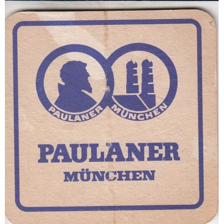 Sous bock de bière - Paulaner Munchen