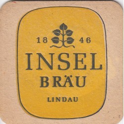 Sous bock de bière - INSEL BRAU 1846 Lindau