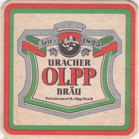 Sous bock de bière - Uracher OLPP Brau