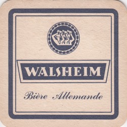Sous bock de bière - WALSHEIM - biere allemande
