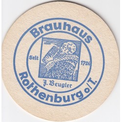 Sous bock de bière - Brauhaus Rothenburg o/t