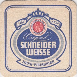 Sous bock de bière - Schneider Weisse