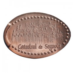 Esp - Segovia - Oficina de Turismo - Catedral de Segovia - cuivre