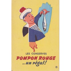 Buvard - Les conserves Pompon Rouge