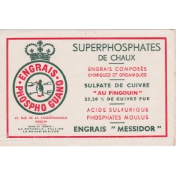 Buvard - Engrais MESSIDOR, superphosphates de chaux