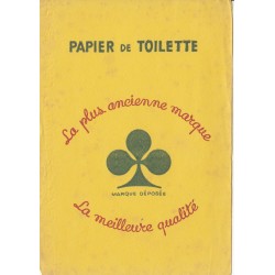 Buvard - Papier de toilette "le trèfle"