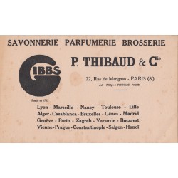 Buvard - Savonnerie P.Thibaud et Cie