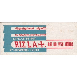 Buvard - Chewing gum RIZ LA +