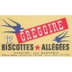 Buvard - Biscottes allégées GREGOIRE