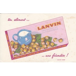Buvard - Chocolat LANVIN