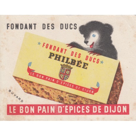Buvard - Pain d'épice de Dijon - Philbée