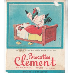 Buvard - Biscottes CLEMENT