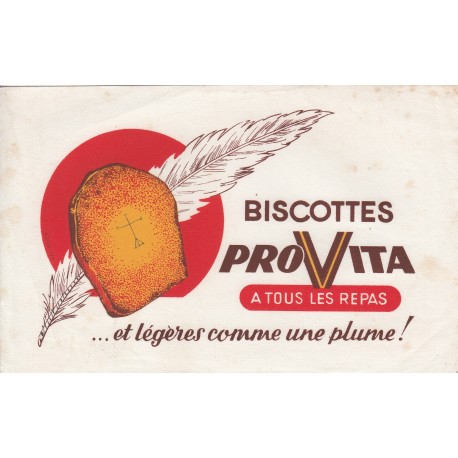 Buvard - Biscottes PROVITA