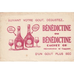Buvard - Bénédictine, la grande liqueur française