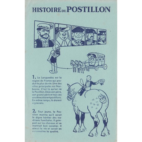 Buvard - Histoire du POSTILLON
