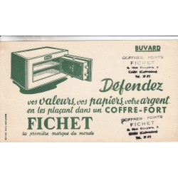 Buvard - Coffre-forts FICHET
