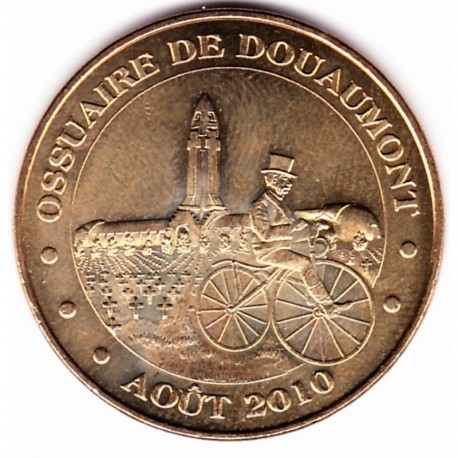 55 - Douaumont - L'Ossuaire et le vélocipède - Août 2010 - 2010