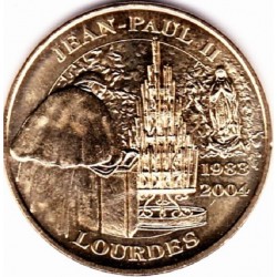 65 - Jean-Paul II / Lourdes revers RL6 (Béatification de Jean-Paul II) - 2011